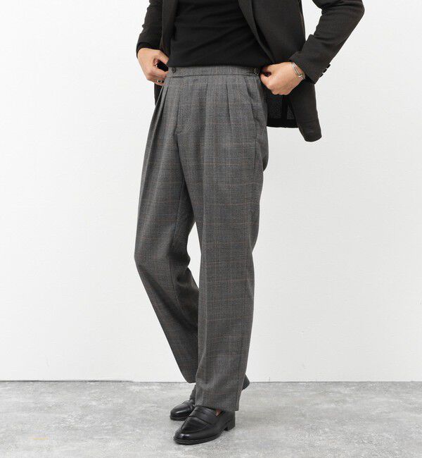 NOLLEY'S goodman「SOLOTEX ストレッチサキソニー NSN2タックスラックス 25AW」|スラックス|