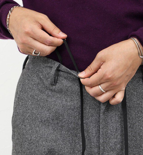 NOLLEY'S goodman「《セットアップ対応》【Active Jersey】ホームスパン ストレッチイージーPT 25AW」|チノ|