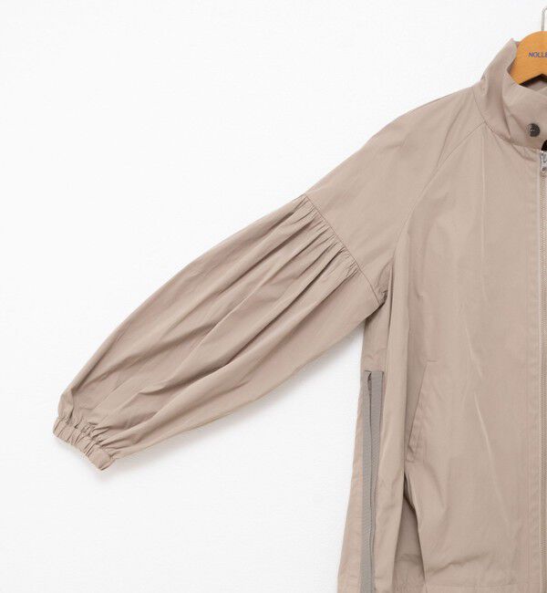 NOLLEY'S「【MARILYN MOON/マリリーンムーン】volume sleeve taffeta mid blouson」|ブルゾン・スタジャン|