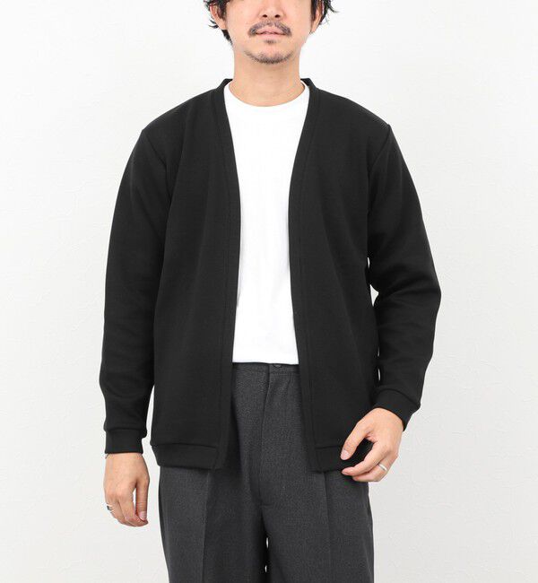 NOLLEY'S goodman「【ACTIVE SECT】《限定展開》接結ボタンレスカーディガン 25AW」|カーディガン|