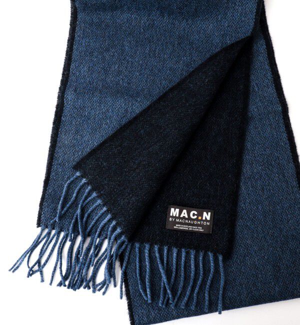 NOLLEY'S goodman「【MAC.N/マックエヌ】Lambswool Dual Scarf 25」|ストール|