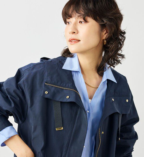 NOLLEY'S「【WEB＆一部店舗限定色アイテム】ウォッシャブル2WAY撥水フーテッドブルゾン」|ブルゾン・スタジャン|