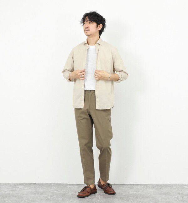 NOLLEY'S goodman「《ビジカジ対応》ストレッチツイルレギュラーフィットPT 26SS」|チノ|