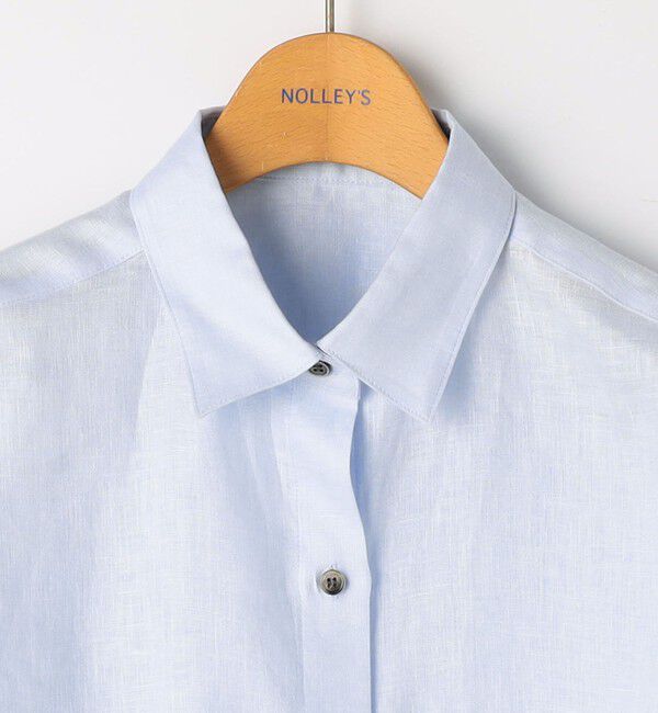NOLLEY'S「MY STANDARD マルチWAYリネンショートシャツ」|シャツ・ブラウス|