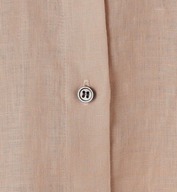 NOLLEY'S「MY STANDARD マルチWAYリネンショートシャツ」|シャツ・ブラウス|