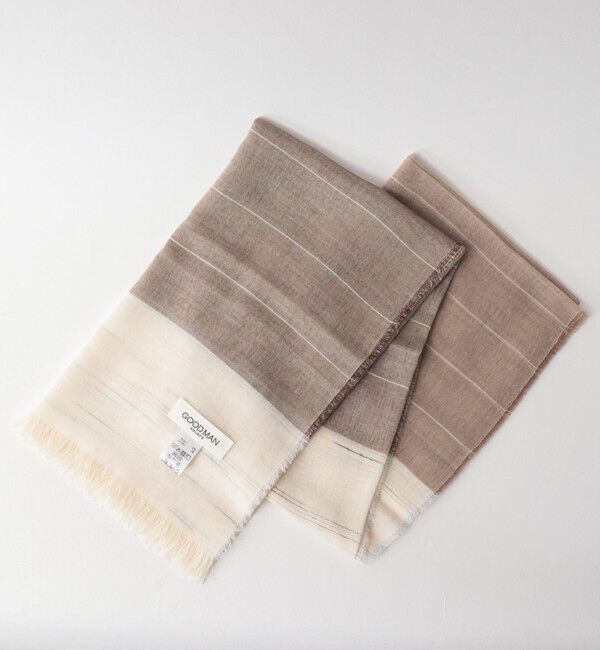 NOLLEY'S goodman「ライトボーダーストール80」|ストール|