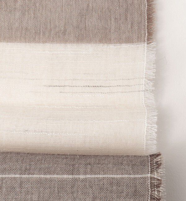 NOLLEY'S goodman「ライトボーダーストール80」|ストール|