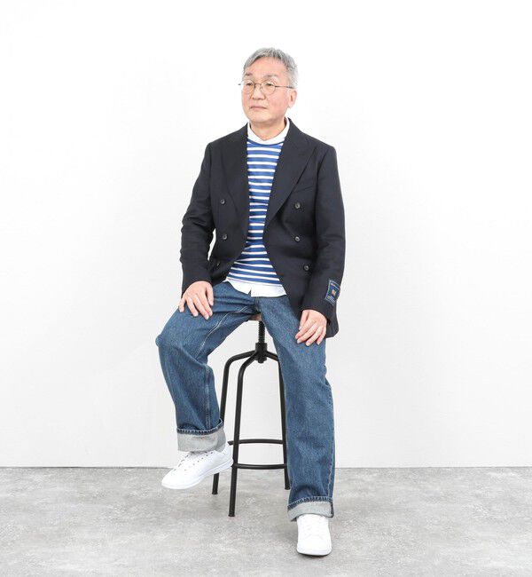 NOLLEY'S goodman「《ビジカジ対応》MARTIN ホップサックダブルJK 26SS」|テーラードジャケット|