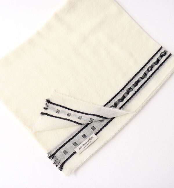 NOLLEY'S goodman「【Johnstons of Elgin/ジョンストンズ・オブ・エルガン】WB002860 Cyrus Scarf 70」|ストール|