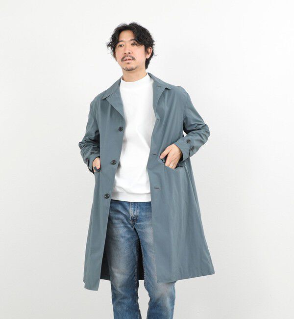 NOLLEY'S goodman「《ビジカジ対応》【ダントツ撥水】ステンカラーコート 26SS」|ステンカラーコート|