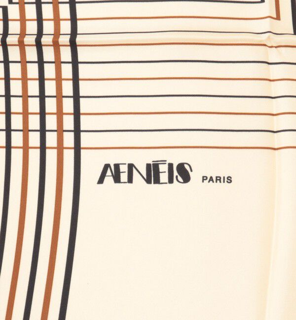 NOLLEY'S sophi「【AENEIS/エイネス】MINIMAL ILLUSIONシルクスカーフ」|ストール|