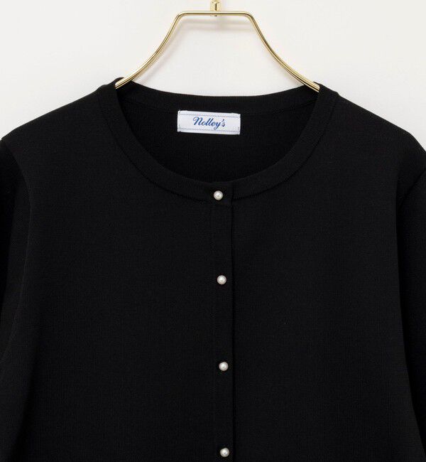 NOLLEY'S「【WEB限定】ウォッシャブルフラワーモチーフカーディガン」|カーディガン|