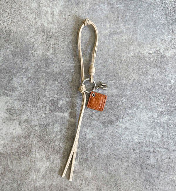 fredy emue「FRロゴ＆タッセルレザーチャーム」|チャーム・キーホルダー|