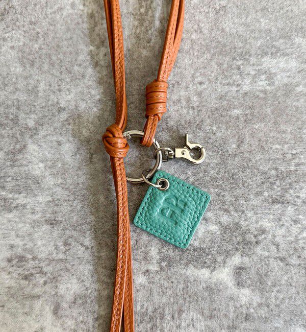 fredy emue「FRロゴ＆タッセルレザーチャーム」|チャーム・キーホルダー|