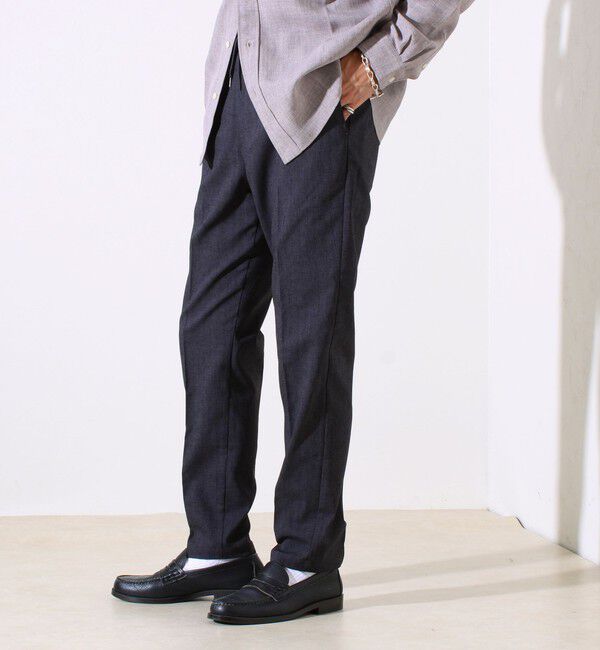 GLOSTER「【ビジカジ/セットアップ対応】GLOSTER イージーケアパンツ」|チノ|