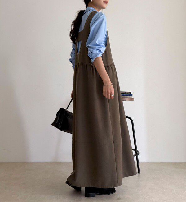 fredy emue「ウール調ジャンスカ」|ワンピース|
