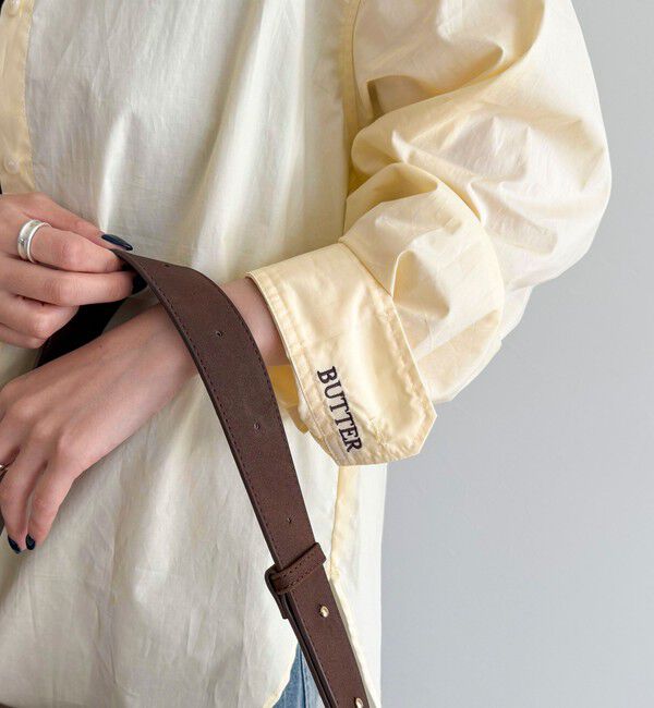 fredy emue「ベーシックエンブロイダリーシャツ」|シャツ・ブラウス|