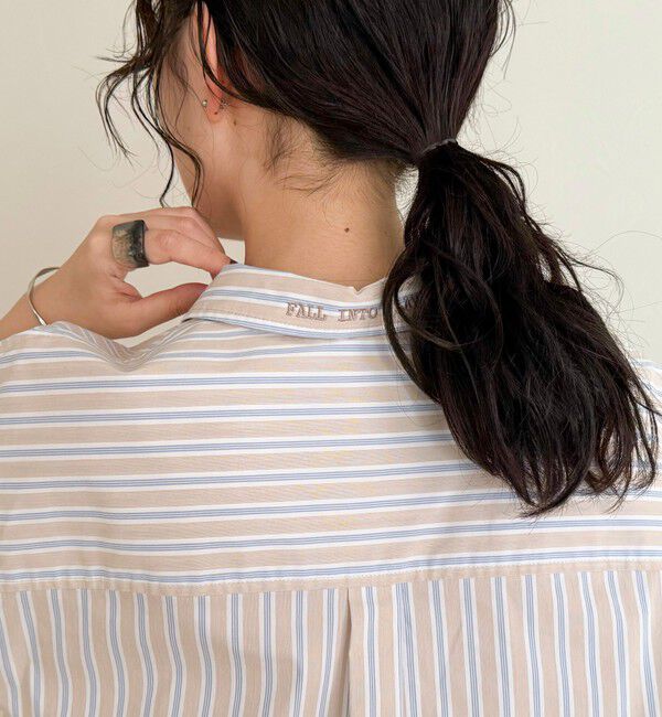 fredy emue「ベーシックエンブロイダリーシャツ」|シャツ・ブラウス|