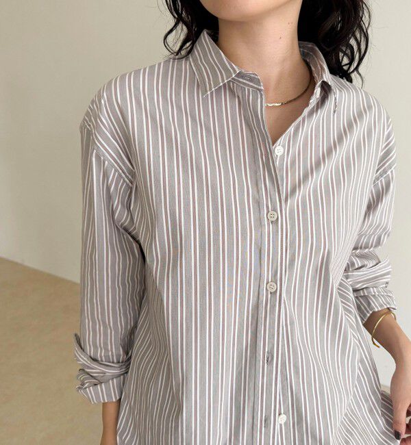 fredy emue「ベーシックエンブロイダリーシャツ」|シャツ・ブラウス|