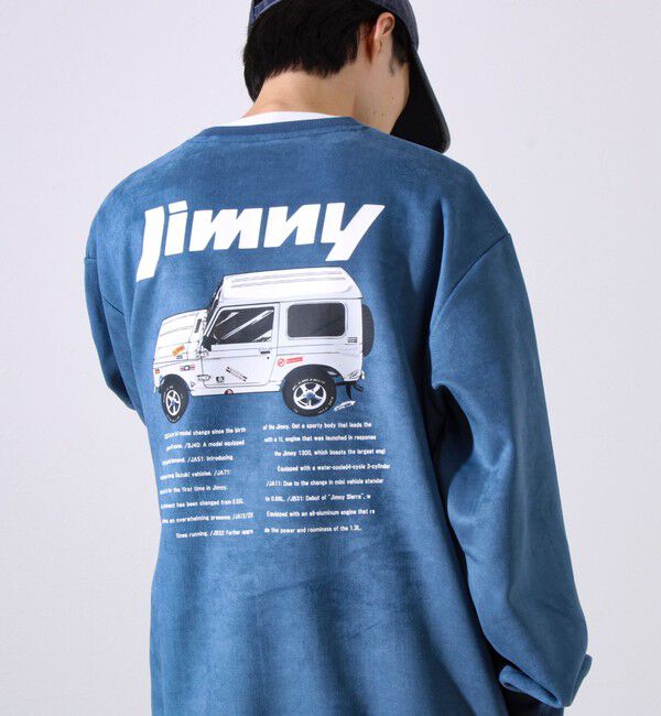 GLOSTER「【ロングセラーコラボ】ジムニー&times;GLOSTER フェイクスエードプルオーバー」|スウェット・ジャージ|