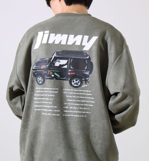 GLOSTER「【ロングセラーコラボ】ジムニー&times;GLOSTER フェイクスエードプルオーバー」|スウェット・ジャージ|