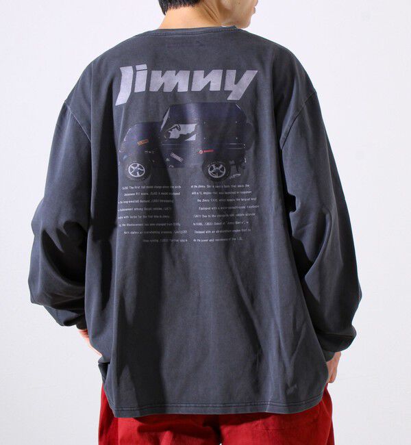 GLOSTER「【ロングセラーコラボ】ジムニー&times;GLOSTER 長袖プリントTシャツ」|Tシャツ・カットソー|