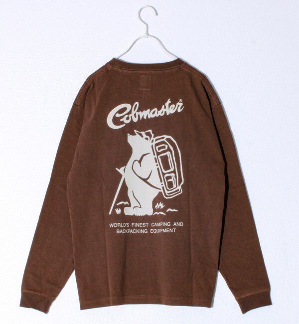 FREDY MAC「【COBMASTER/コブマスター】 OE天竺スタンダードロゴ ロンT」|Tシャツ・カットソー|ブラウン