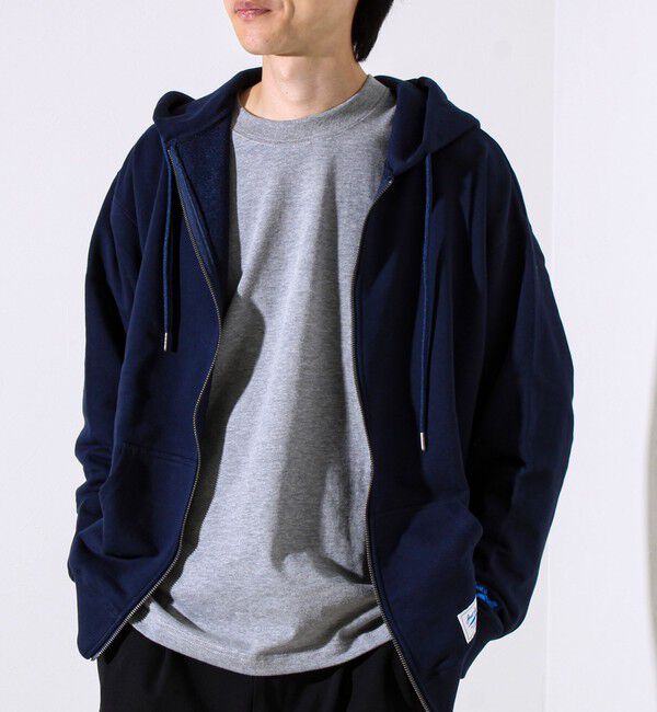 GLOSTER「【JACKPURCELL/ジャックパーセル】コーマ裏毛 フルジップパーカー」|パーカー|