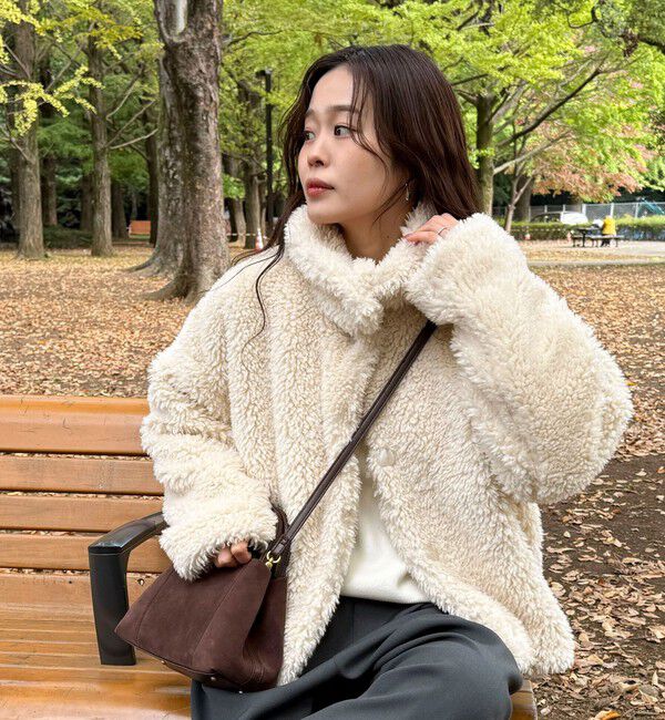 fredy emue「フェイクファーコート」|その他|