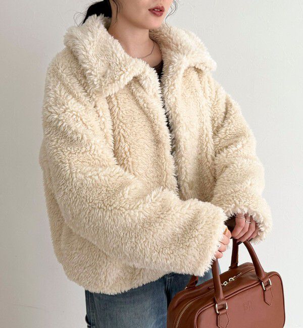 fredy emue「フェイクファーコート」|その他|