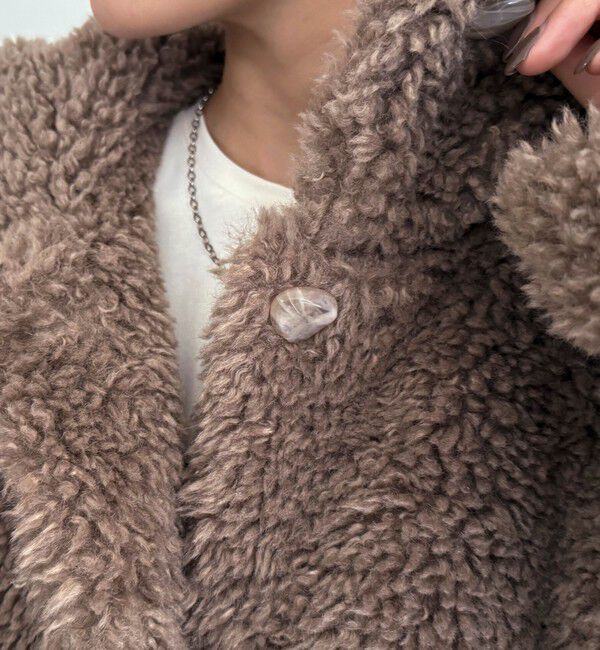 fredy emue「フェイクファーコート」|その他|