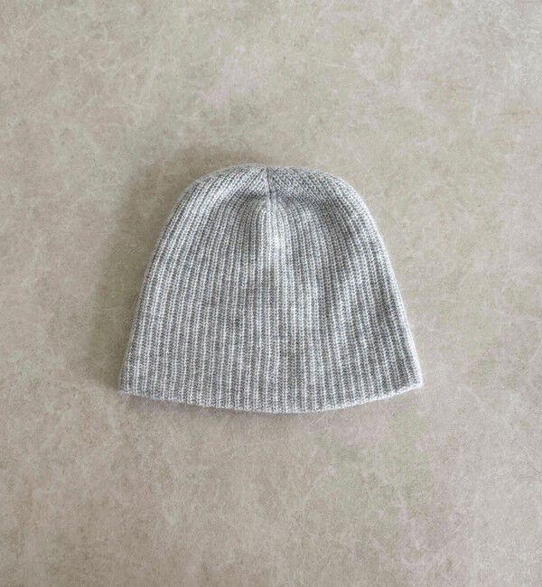 fredy emue「アンゴラ混リブニットキャップ」|ニット帽|