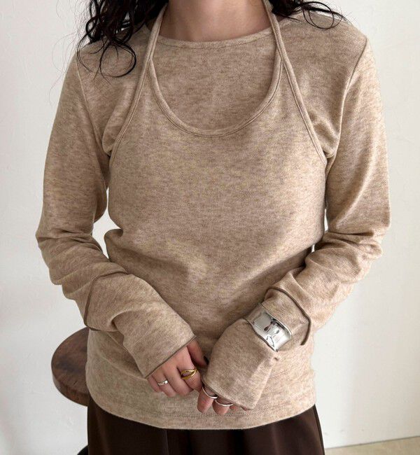 fredy emue「ビスチェレイヤードロンTセット」|Tシャツ・カットソー|