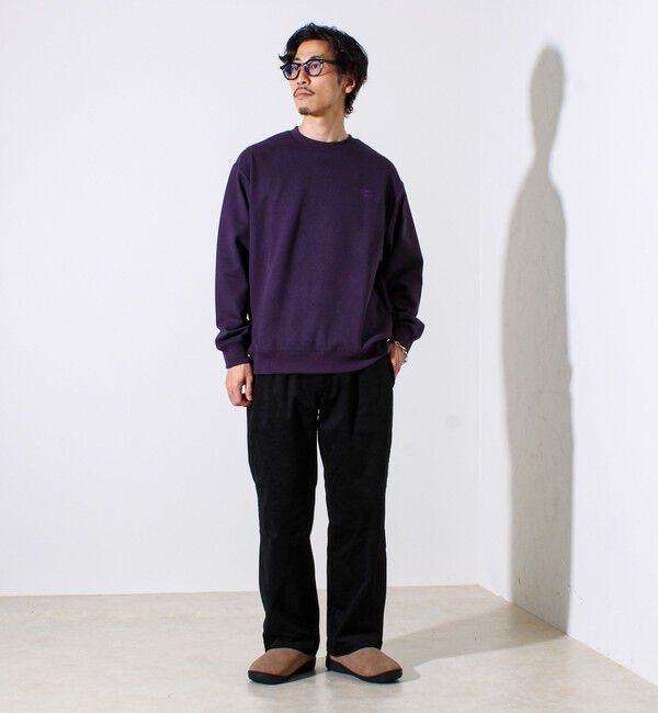 GLOSTER「【GOODNESS WEAR】ソフトタッチ裏起毛クルーネックスウェット」|スウェット・ジャージ|