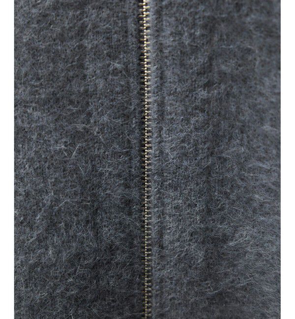 SALON adam et rope'「FOXカシミヤジップブルゾン」|ブルゾン・スタジャン|