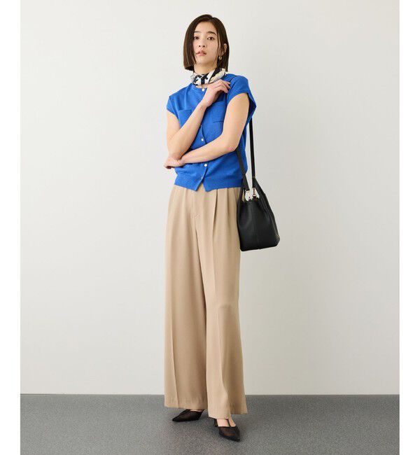 ROPE「2WAYキューブボックスレザーハンドバッグ」|ハンドバッグ|