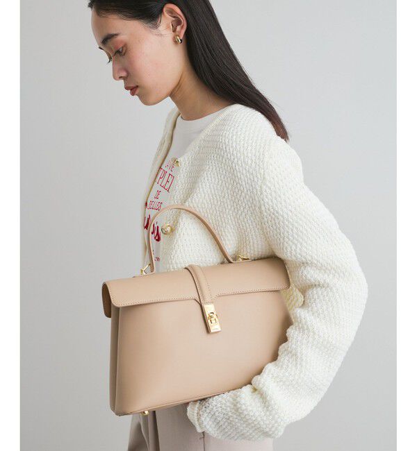 VIS「ひねり金具ワンハンドルバッグ/2WAY,軽量」|ハンドバッグ|