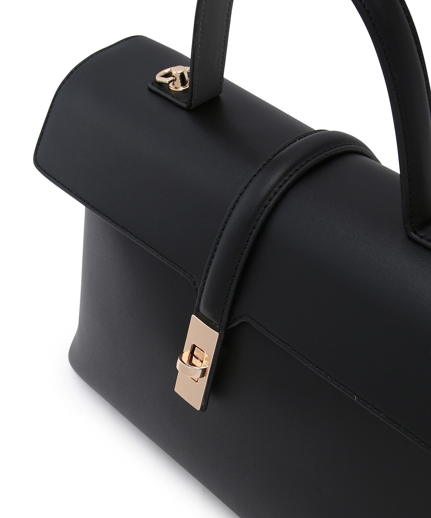 VIS「ひねり金具ワンハンドルバッグ/2WAY,軽量」|ハンドバッグ|