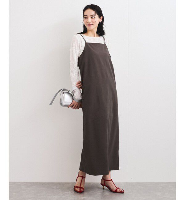 VIS「【WEB限定】【洗える】マルチWAYキャミワンピース」|ワンピース|