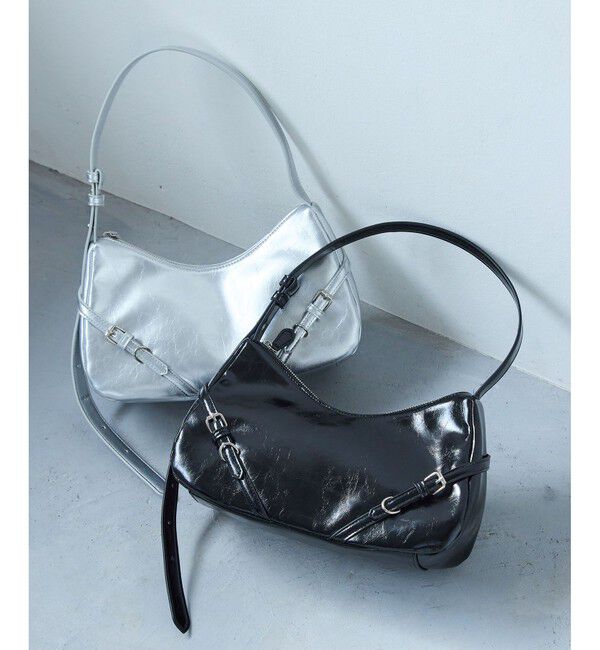 VIS「フロントベルトショルダーバッグ」|ハンドバッグ|