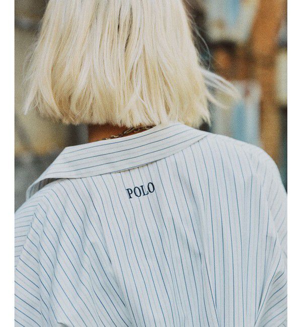 VIS「【POLO BCS】VIS別注ウエストタックフレアワンピース/WEB限定」|ワンピース|