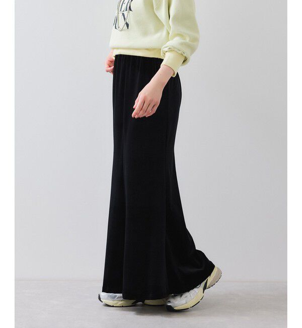 VIS「ベロアナロースカート」|スカート|