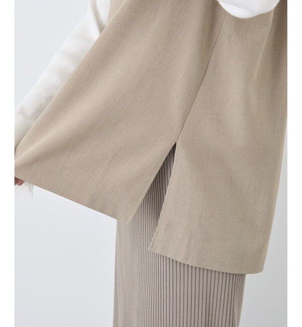 Rope&rsquo;Picnic「【花粉ガード】クリアツイルジレベスト/セレモニー・通勤対応・セットアップ対応」|ベスト・ジレ|