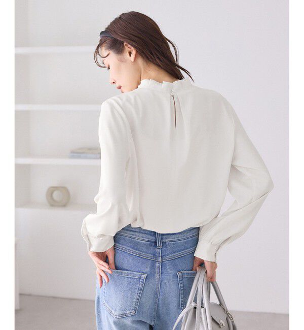 Rope&rsquo;Picnic「【WEB限定】多機能タックブラウス」|シャツ・ブラウス|