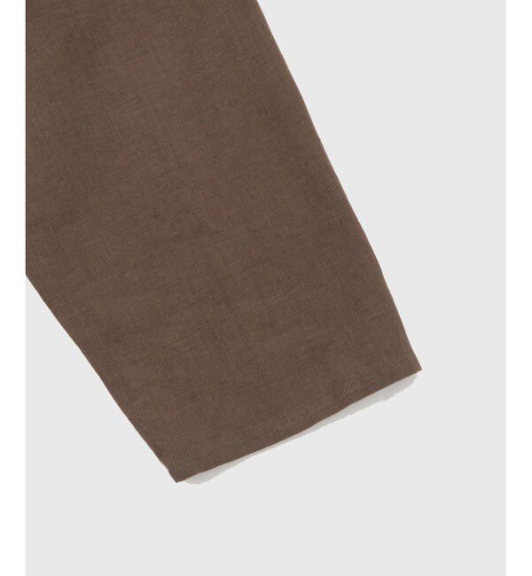 ADAM ET ROPE'「ボックスシルエット リネン シャツ ジャケット / セットアップ可能」|テーラードジャケット|