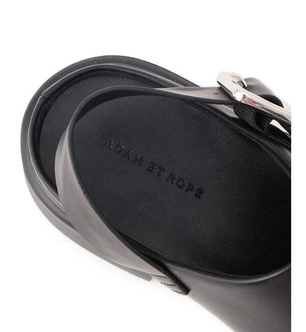 ADAM ET ROPE'「【定番人気】・【新色追加】ボリュームソールベルトクロッグ」|サンダル|