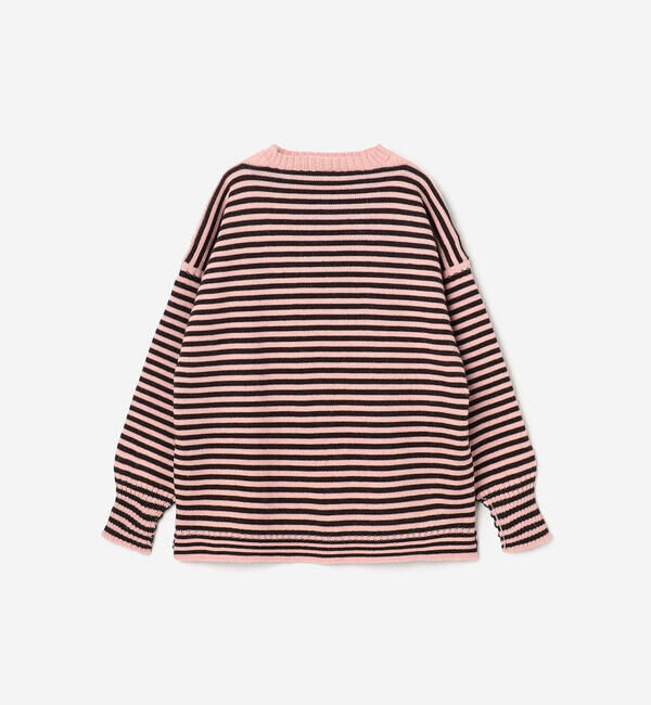  「Le Tricoteur | 〈別注〉トラディショナル ウールガンジーセーター UNISEX」|ニット・セーター|PINK系1