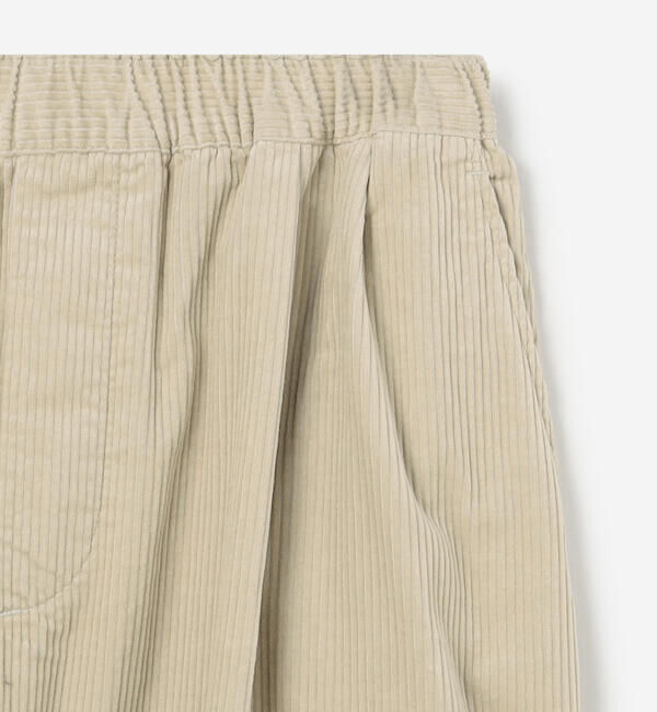 DANTON「DANTON | コーデュロイ イージークロップドパンツ WOMEN」|チノ|