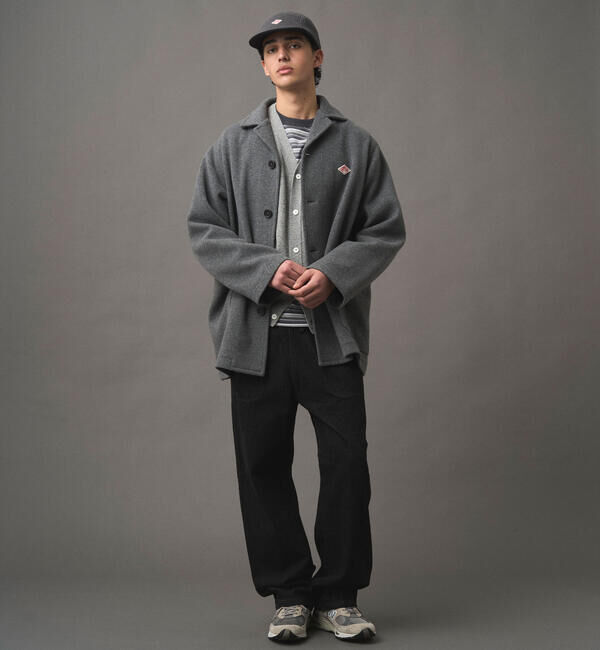DANTON「DANTON | ウールメルトン ジャケット MEN」|ブルゾン・スタジャン|