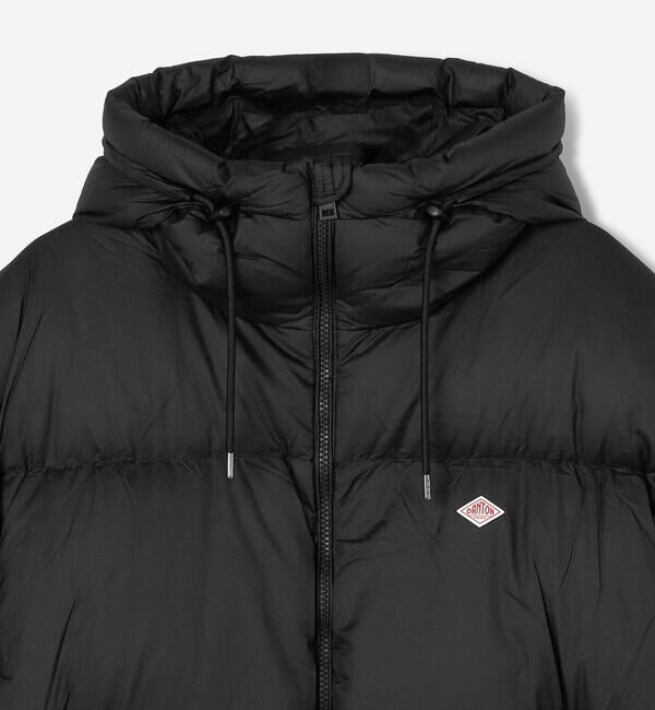  「DANTON | ナイロンリップストップ ダウンフードジャケット MEN」|ダウン|